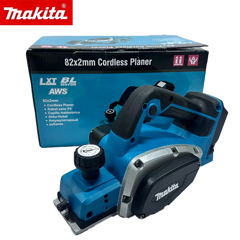 Planer Handheld Electric - 2026 Neuer Makita 18V Lithium-Ionen Akku-Handhobel,
