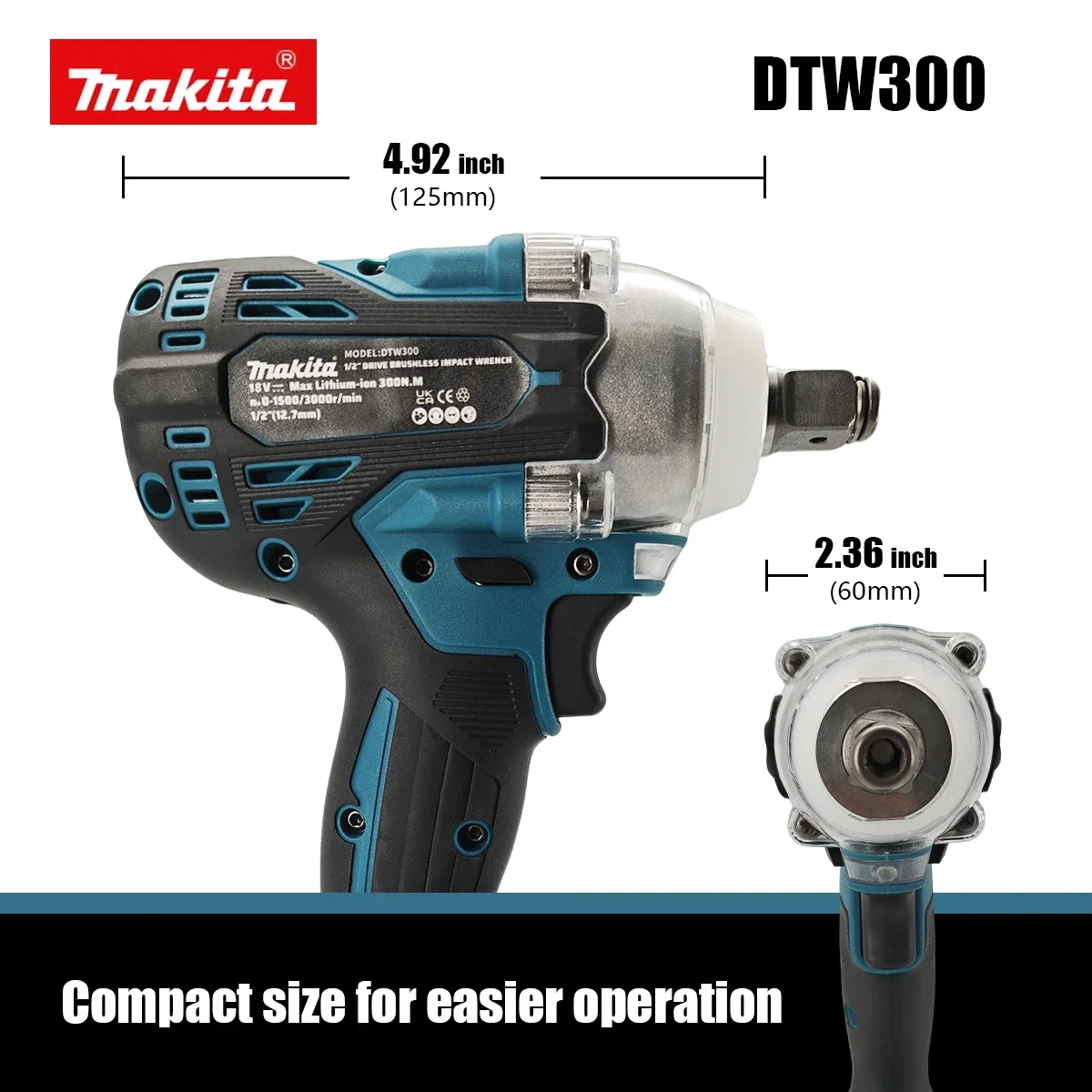 Für Makita 18V Akku DTW300 Sch – Makita Drill Dtw300 Bewertung und Preis